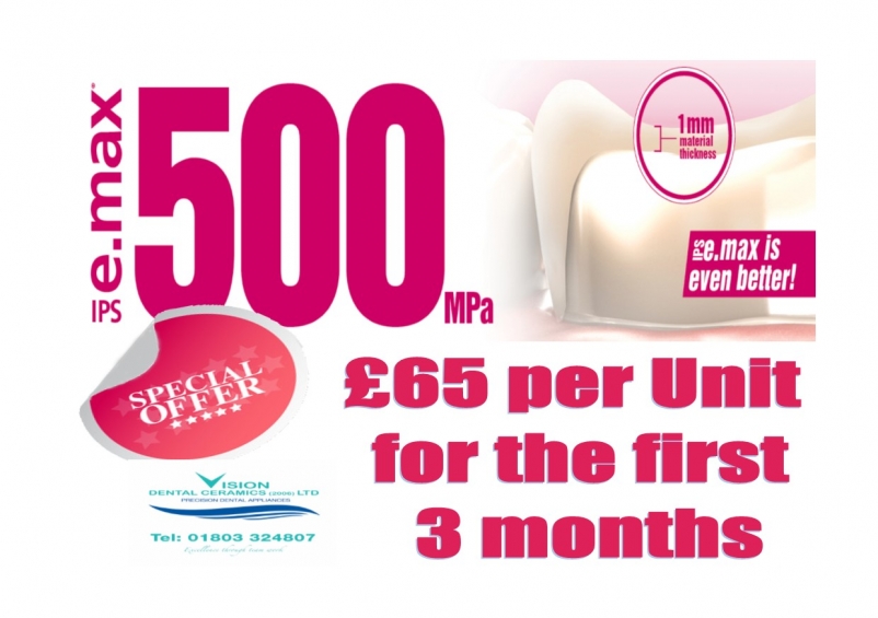 Emax / Zirconia Offer 